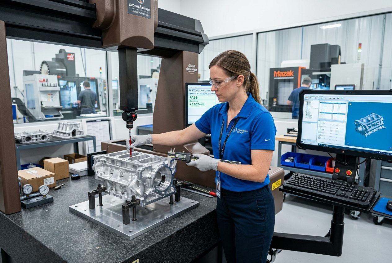 Precision machined parts